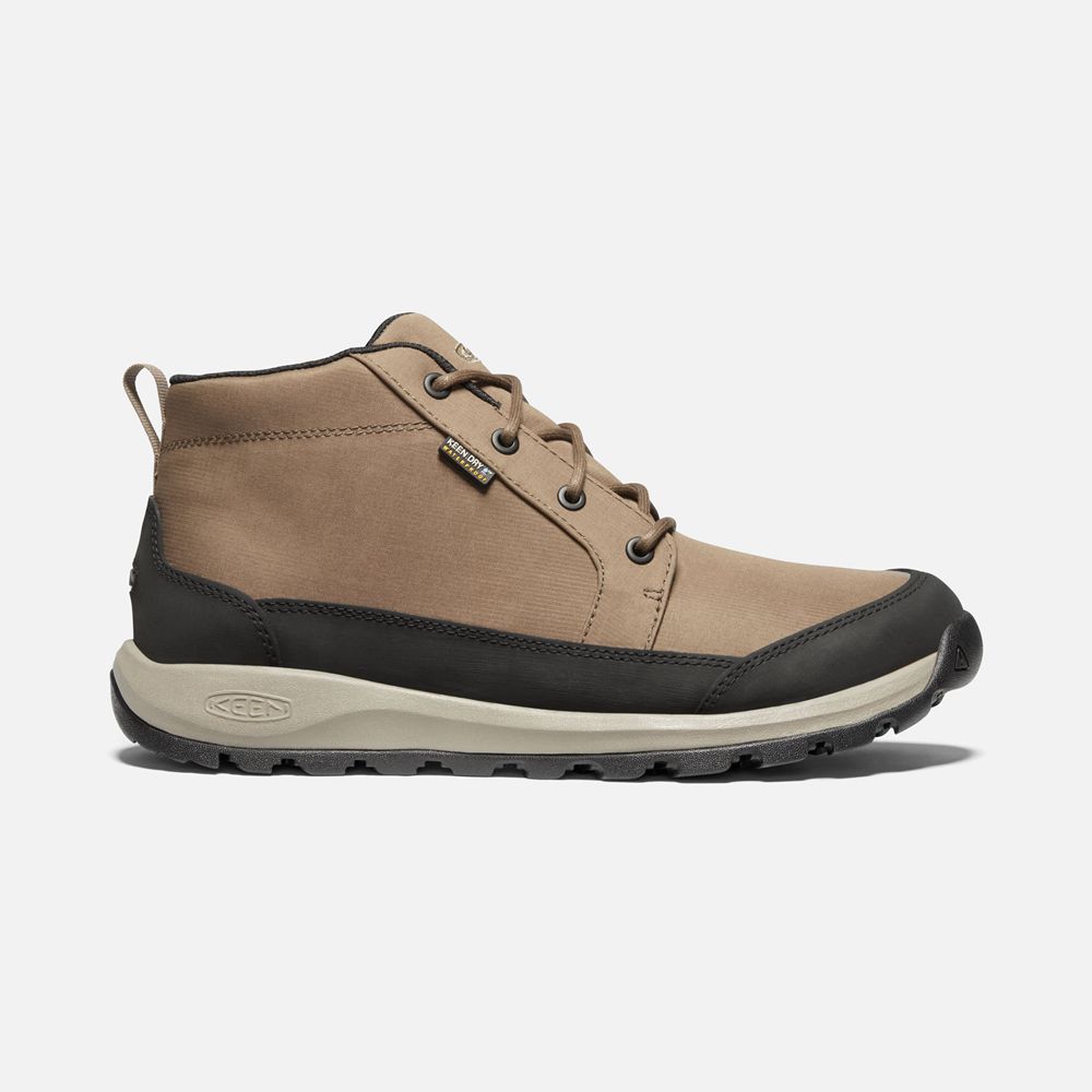 Keen Laarzen Heren Khaki - Glieser Nylon Waterproof - 39572-UIQO